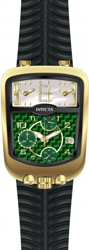 INVICTA S1 RALLY 29705 CRONOZONE CAJA DORADA TRIPLE HORA