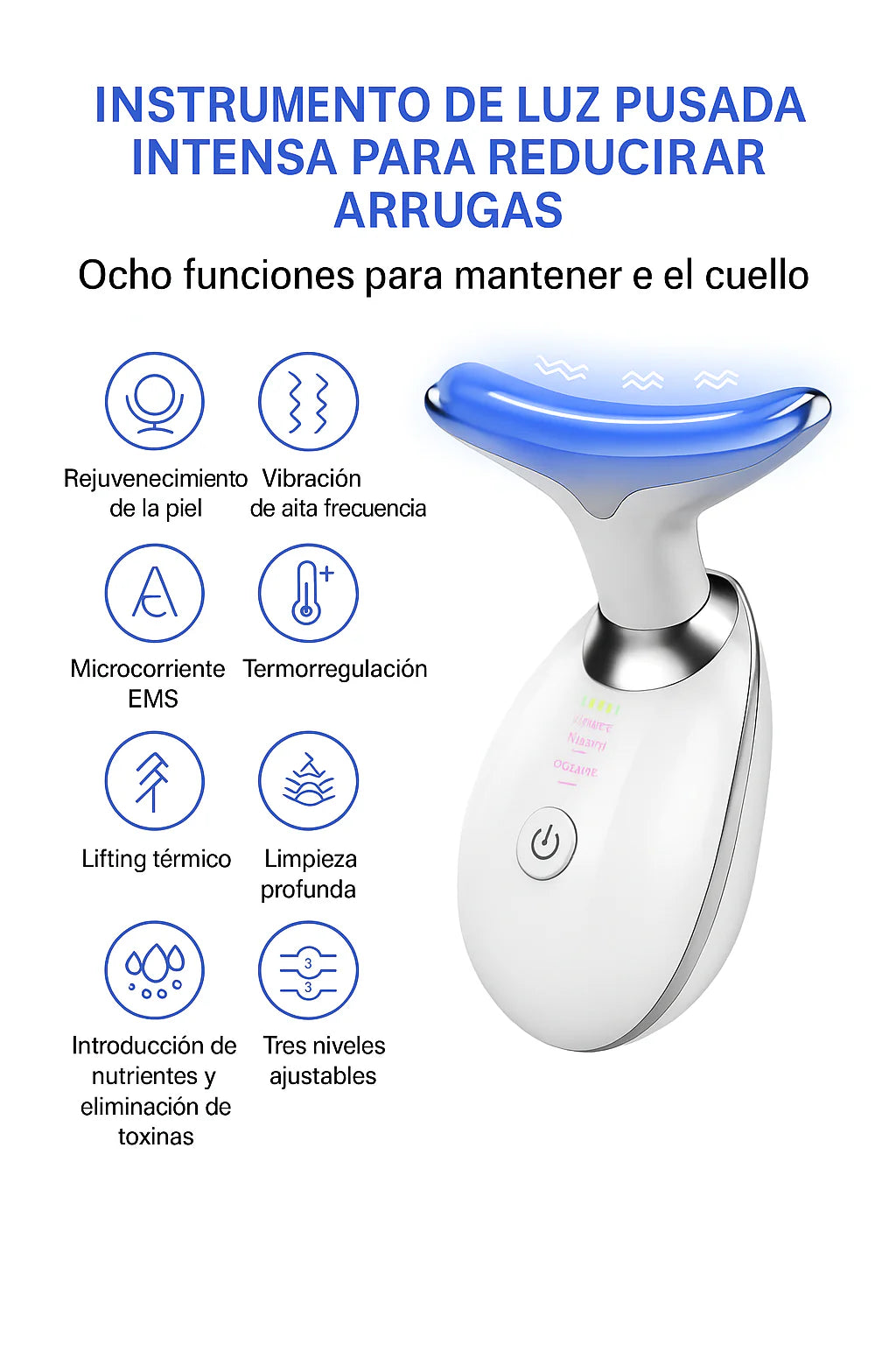 Masajeador Facial Reductor Recargable