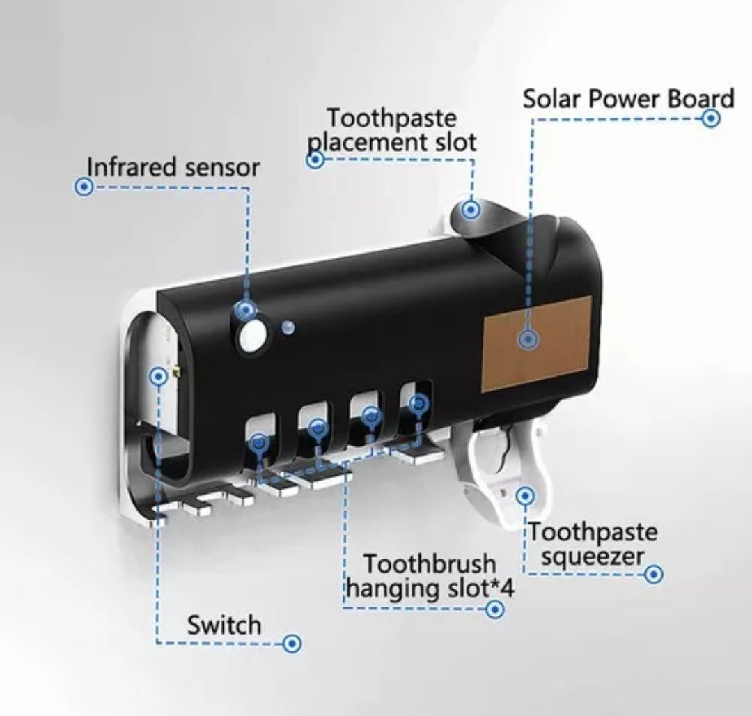Esterilizador Cepillos De Dientes Luz Uv