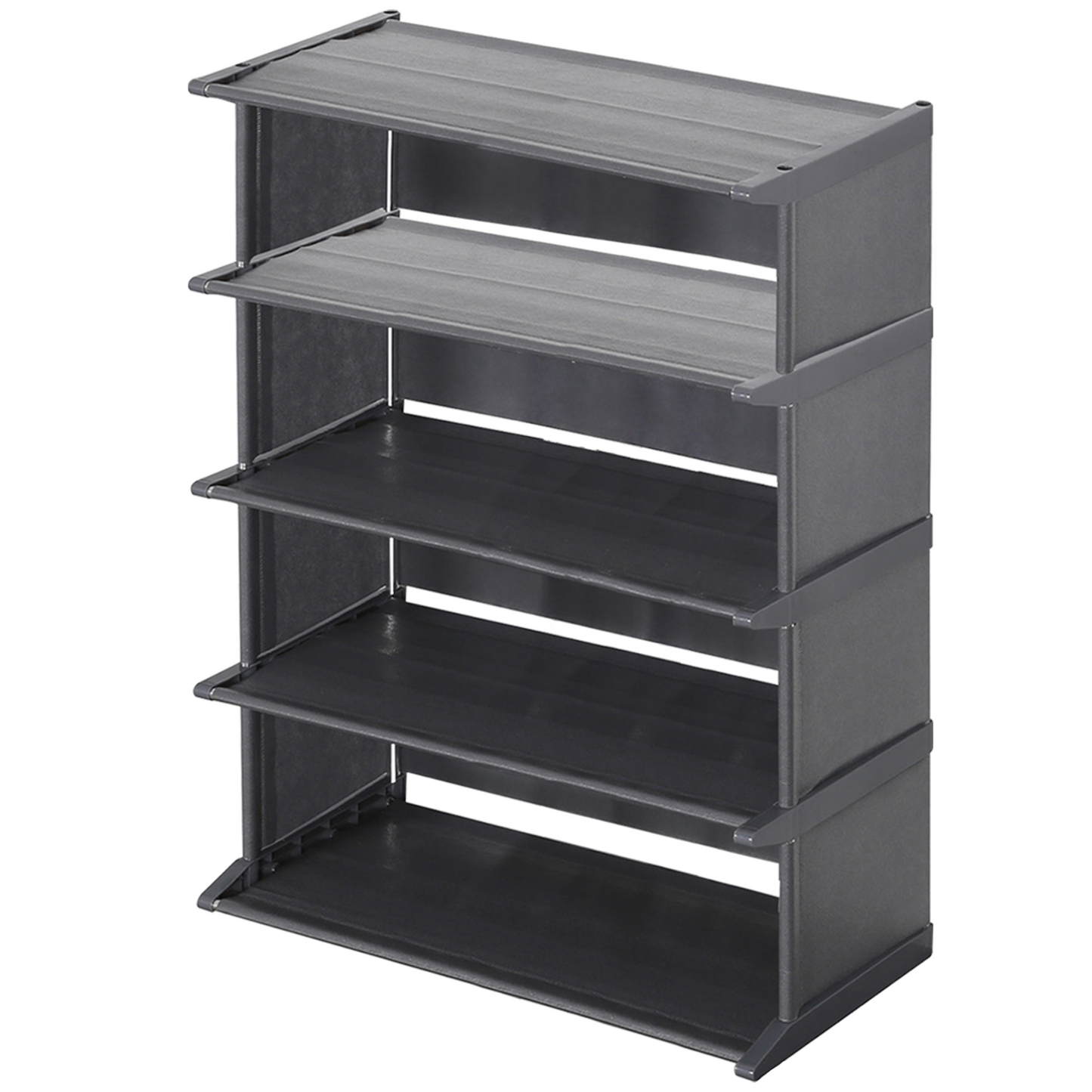 Zapatero 5 Niveles Metalico Tela Fuerte