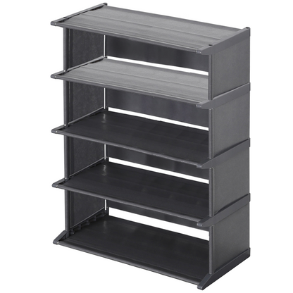 Zapatero 5 Niveles Metalico Tela Fuerte