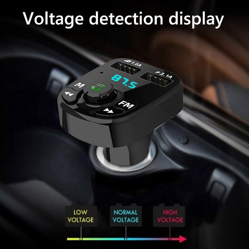 Pluying Sintonizador x 8, mp3, Bluetooth