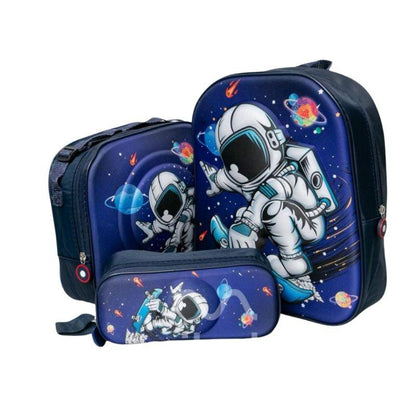 KIT ESCOLAR MORRAL X 3 PEQUEÑO  CLASES