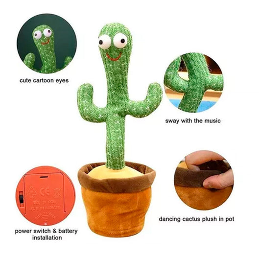 Cactus Bailarín Canta Y Imita La Voz