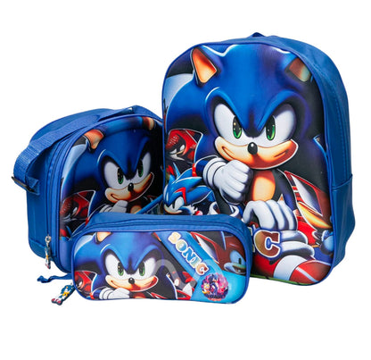 KIT ESCOLAR MORRAL X 3 PEQUEÑO  CLASES