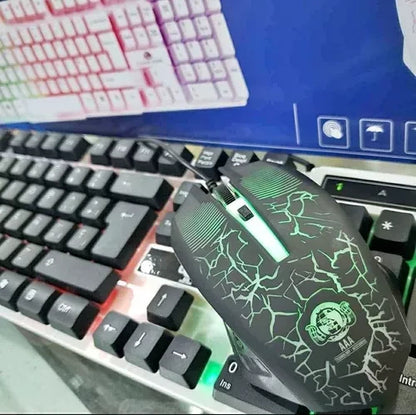 Combo Teclado Y Mouse Gamer Aaa-g121