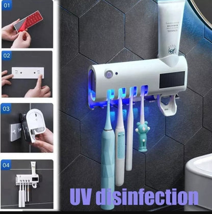 Esterilizador Cepillos De Dientes Luz Uv