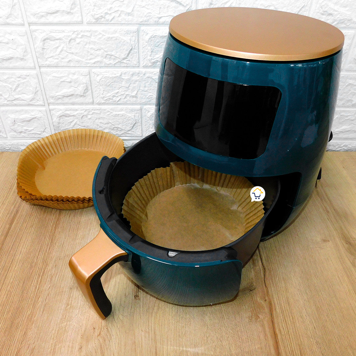 Papel Antiadherente x100 Para Freidora d