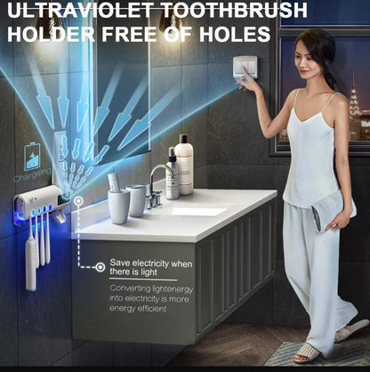 Esterilizador Cepillos De Dientes Luz Uv