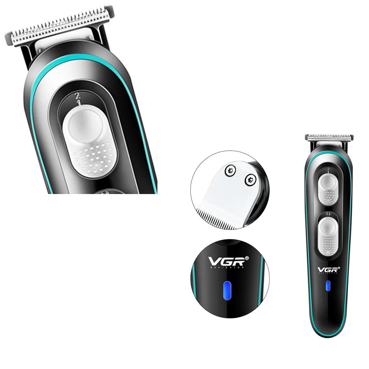 Patillera Trimmer Recortadora Tipo Detai